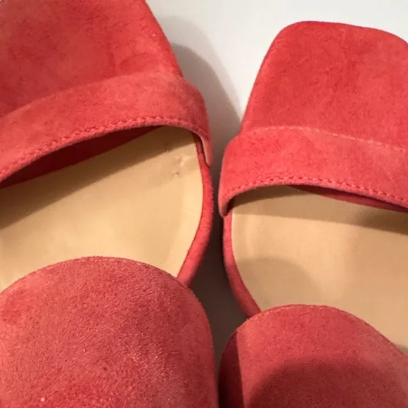 Charles David Pink Jordan Suede Wedge Heel-NWOT - Picture 5 of 14